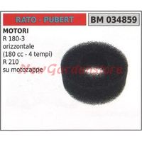Spugna filtro aria RATO per motore motozappa R 180-3 orizzontale 034859
