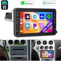 Autoradio pour Alfa Romeo 159 Brera Spider, compatible Android 15 et CarPlay GPS - 2+64G