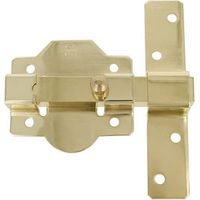 Goldenes Riegelschloss 115 mm Mod. 1p 19231 Freund