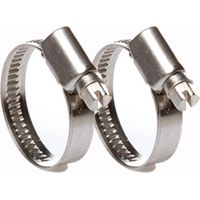 Riegler Schneckengewinde-Schl.schelle, Chromstahl (W2), 10 - 16 mm, 9 mm
