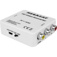 Convertisseur vidéo HD MEGASAT, AV vers HDMI