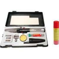 ROTHENBERGER Industrial 1x HOT PEN Soldador de gas piezoeléctrico incl. 1x gas de recarga 100 ml