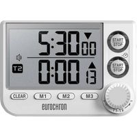 Eurochron EDT 8002 Minuteur blanc numérique
