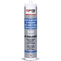 Colles mastic ms polymère s40 pro - Contenance : 290 mL - Couleur : Blanc - RECTAVIT
