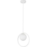 Suspension Aqua blanche moderne en verre Sigma G9 12W