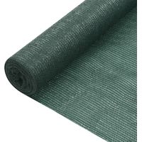 Zaunblende Grün 1x50 m HDPE 75 g/m²