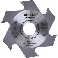 Kreissägeblatt Dedra ded69161 100 mm 6 Hartmetallzähne