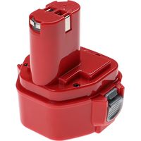 EXTENSILO Akku kompatibel mit Makita 6316DWBE, 6317D, 6317DWAE, 6317DWDE, 6316DWFE Elektrowerkzeug (3300 mAh, NiMH, 12 V)