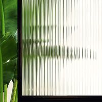 Sichtschutzfolie für Fenster, vertikale Streifenfolie, 60 x 200 cm