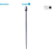 Leman – Rallonge pour mèche plate queue 6 pans 300 mm – Pour bois dur – Vendu à l'unité – Compatible perceuse