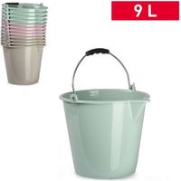 Secchio 9Lt Con Manico - Colori Assortiti - 141581A Pf