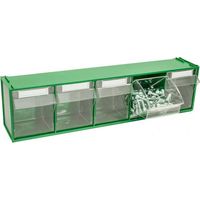 Vipa Cassettiera Componibile Fox 103 Verde 5 Cassetti mm. 600X135X164 H