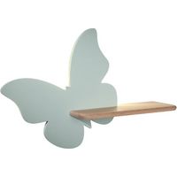 Applique Candellux Butterfly verde legno LED 4W 4000K