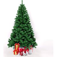 Künstlicher klassischer grüner PVC Weihnachtsbaum 180cm Stockholm