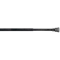 Astine scorritenda titan nero argento da cm 50 a cm 60 confezione pezzi 2