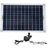 Pompe solaire pour bassin, kit de pompe solaire pour fontaine