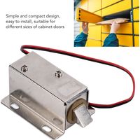 Serrure électromagnétique robuste waterproof pour armoire extérieure 12V