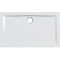 Piatto doccia rettangolare 120x70x6 cm bianco lucido in grés porcellanato - Geberit - Colore: Bianco