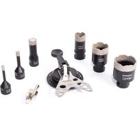 Vaunt X M14 Diamond Holesaw 8 Piece Set Porcelain Tile Hard Stone Brick Cutting
