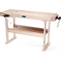 Küpper Hobelbank A-1500, keilgezinktes Buchenleimholz, 2 Spannzangen, 4 Klemmhalterungen