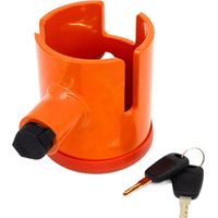 Antivol de remorque Antivol Robuste en Acier pour remorque Fermeture d'attelage de remorque – pour remorquage de Camping-Cars, Pickups, tondeuses à Gazon, crics