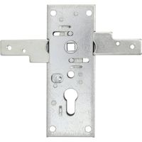 Serrure de porte de garage à fermeture horizontale 2 points pour cylindre européen - WSS