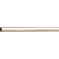 BARRA CORTINAD.12MM. CROMADA, 2 M. - EHLIS