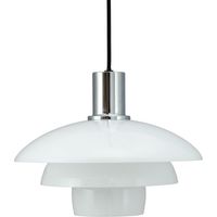 Suspension dyberg larsen Morph verre opale 28 cm 40W