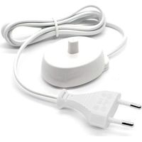 Chargeur Brosse à dent Électrique Oral B compatible Braun Modèle 3757,remplacer Pro 3/Pro 2/Pro 1,Pro 600, étanche Chargeur de Voya