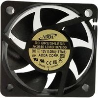 ADDA AG04012MB107B00(19TNS) Ventilateur axial 12 V/DC (L x l x H) 40 x 40 x 10 mm