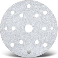 MENZER White Klett-Schleifscheiben, 150 mm, 15-Loch, f. Exzenterschleifer, Normalkorund (50 Stk.) K150