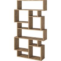 Libreria in legno "Karmato" - 96 x 25 x 168 cm - Marrone