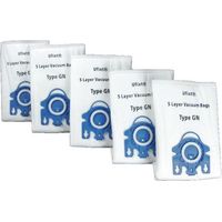 GN BAGS FOR MIELE S5000 VACUUM BAGS TYPE GN X 5 + 2 FILTERS
