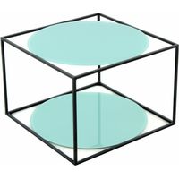 Table basse cody black - Vert, noir