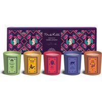 Coffret cadeau de 5 bougies parfumees senteurs florales et orientales