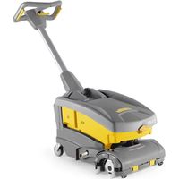Autolaveuse sur batterie 24V – Rendement 800 m²/h – Autonomie 2h – Largeur lavage 330mm – Aspiration 150W – Pour espaces étroits – Ghibli