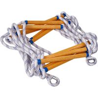 Échelle souple en résine ignifuge, échelle de sauvetage en corde, échelle d'escalade, échelle en nylon polyester, 5 mètres
