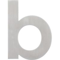 Alpertec Hausnummer Buchstabe B Edelstahl Hausnummern Hausnummerschild