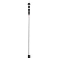 Mât télescopique extérieur aluminium 4 sections (230cm) - Réglable et robuste - Facile à utiliser - Pour éclairage/decoration - Jardinniers et propriétaires