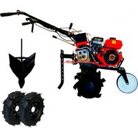 Sakawa – Motobineuse thermique 7CV – Démarrage électrique – Largeur de travail réglable 50-85 cm – Profondeur de labour 17-35 cm – Usage intensif