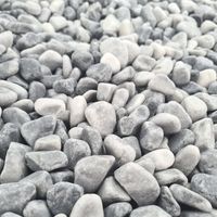 PACK BIG BAG 140M² Galet Gris Bleu De Marbre 12/20 = 7 Big Bag 1,5T