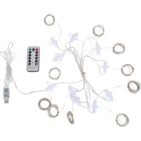 Rideau lumineux féerique à 300 LED, 9,8 pieds, avec télécommande APP, 8 modes, prise USB, étanche, suspendu pour noël, fenêtre intelligente, lumière chaude