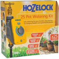 Hozelock Plus Auto 25 Plant Pot Hedge Watering Kit 2804 Plus Automatic Water