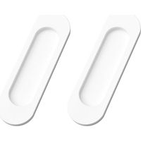 Poignée de porte coulissante poignée de porte coulissante ovale poignée de porte coulissante autocollante en alliage d'aluminium poignée de porte coulissante de grange pour porte coulissante armoire t