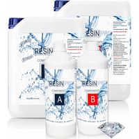 Résine époxy très liquide 320g – Ultra transparente pour créations détaillées – Faible viscosité et longue maniabilité – Idéale pour bijoux – Resin Pro