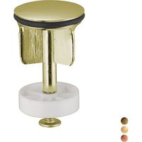 TAPPO PER SCARICO IN OTTONE Misura: 1"1/4 Ramato