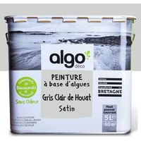 Peinture écologique Algo - Satin - Gris Clair de Houat - 5L