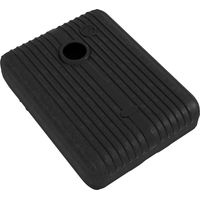 Outsunny Base per Ombrellone con Ruote Riempibile Acqua/Sabbia 70-90kg Nero