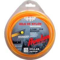 Avalon - Filo Rotondo in Nylon Universale per decespugliatore e Tosaerba (3,3 mm x 23 m) - Elevata Durata e Prestazioni ottimali nelle attività di decespugliamento