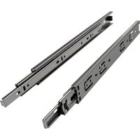 Vollauszug belastbar bis 25 kg Länge 500 mm Teleskopauszug Schubladenauszug KV1 von SO-TECH